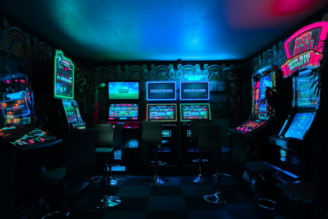Ambiente de jogos eletrônicos, imagem ilustrativa